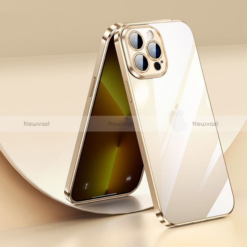 Ultra-thin Transparent TPU Soft Case Cover LD2 for Apple iPhone 13 Pro