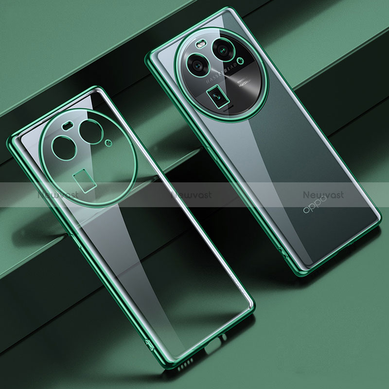 Ultra-thin Transparent TPU Soft Case Cover LD2 for Oppo Find X6 5G