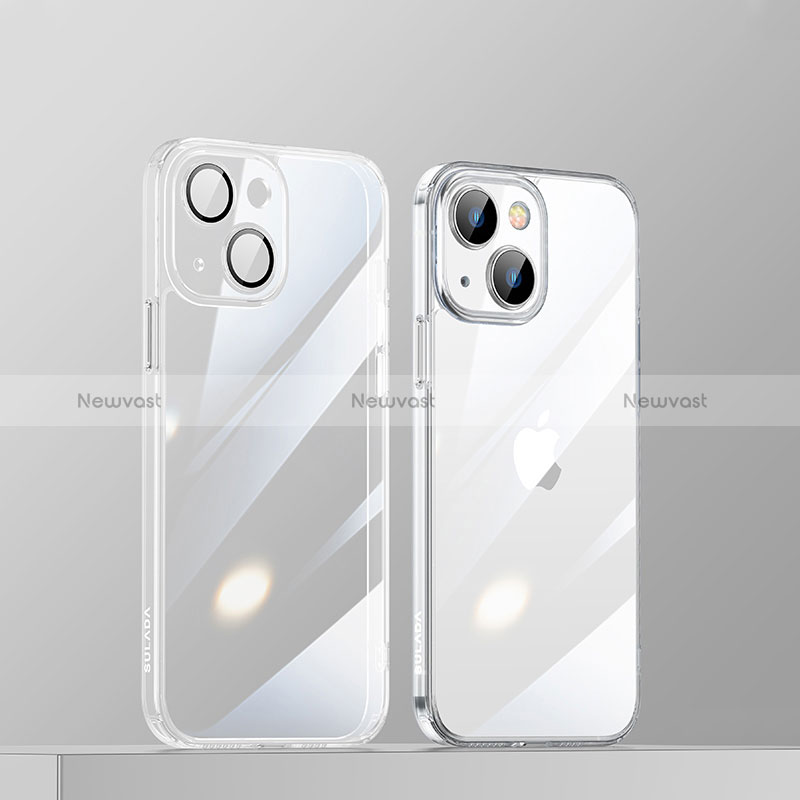 Ultra-thin Transparent TPU Soft Case Cover LD3 for Apple iPhone 14