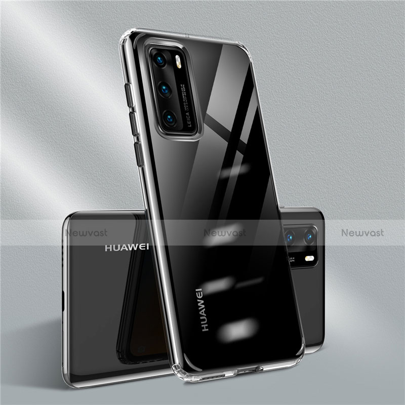 Ultra-thin Transparent TPU Soft Case Cover N01 for Huawei P40