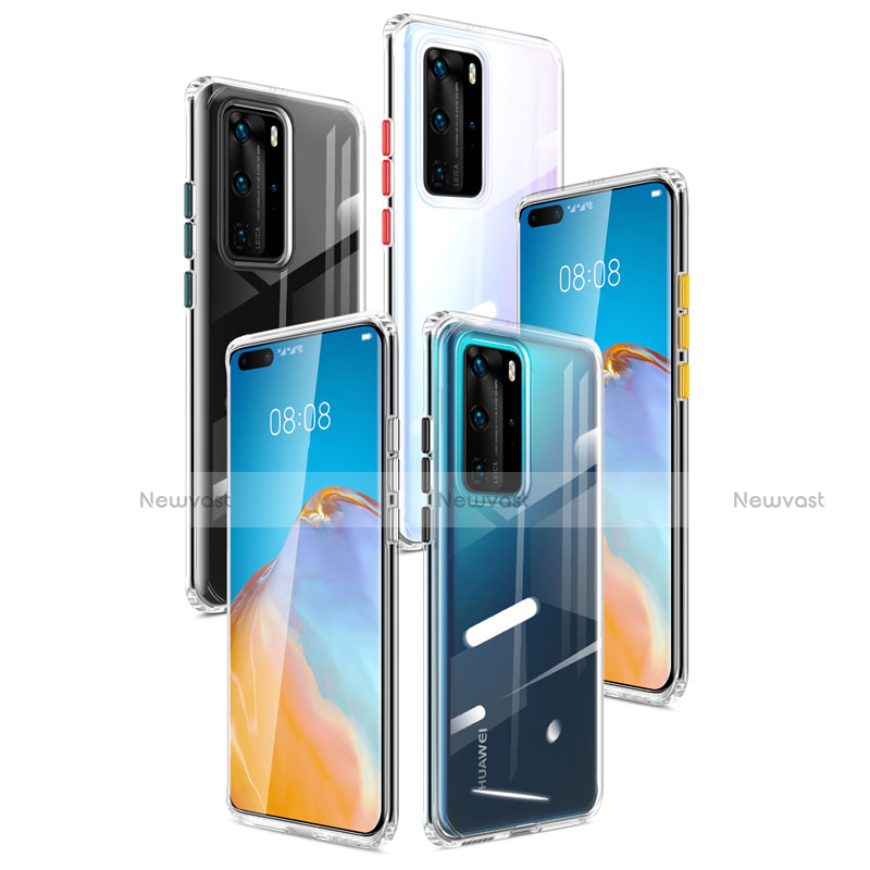 Ultra-thin Transparent TPU Soft Case Cover N01 for Huawei P40 Pro