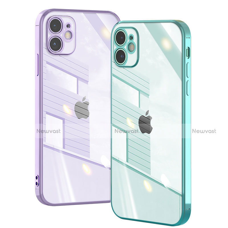 Ultra-thin Transparent TPU Soft Case Cover N02 for Apple iPhone 12