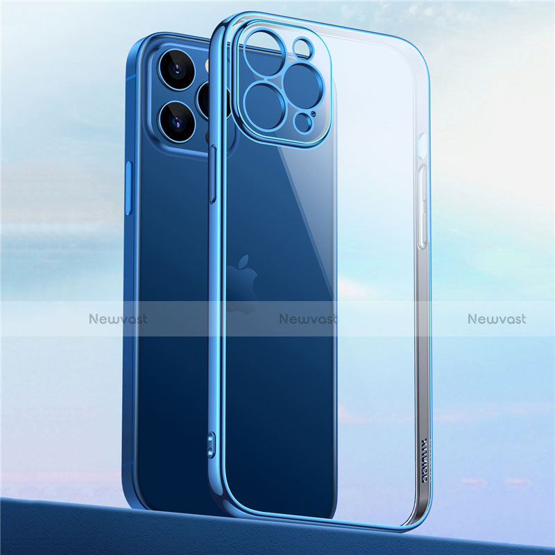 Ultra-thin Transparent TPU Soft Case Cover S01 for Apple iPhone 12 Pro