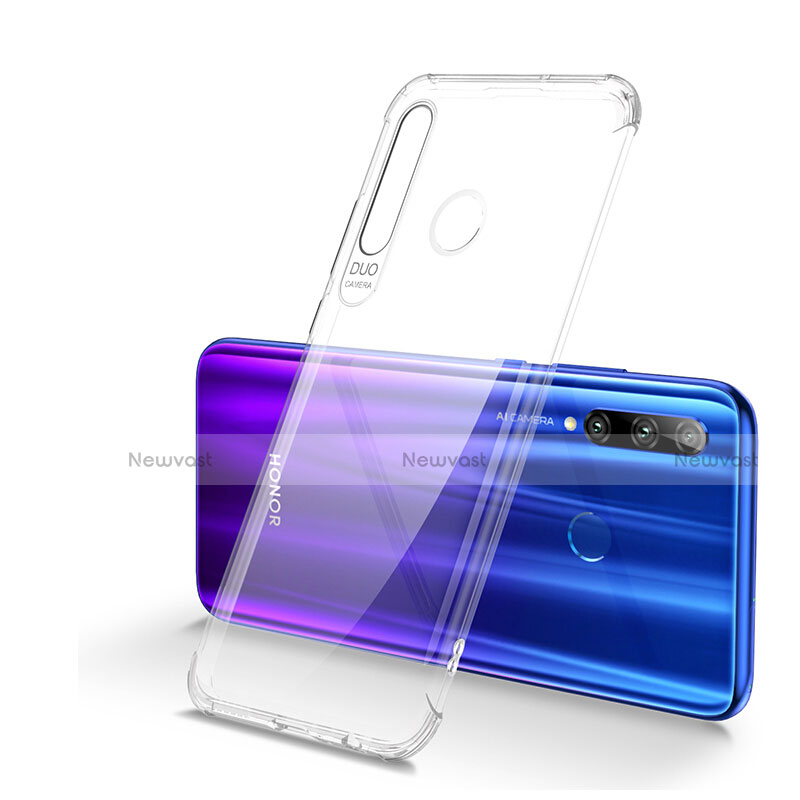 Ultra-thin Transparent TPU Soft Case Cover S01 for Huawei Honor 20 Lite Clear