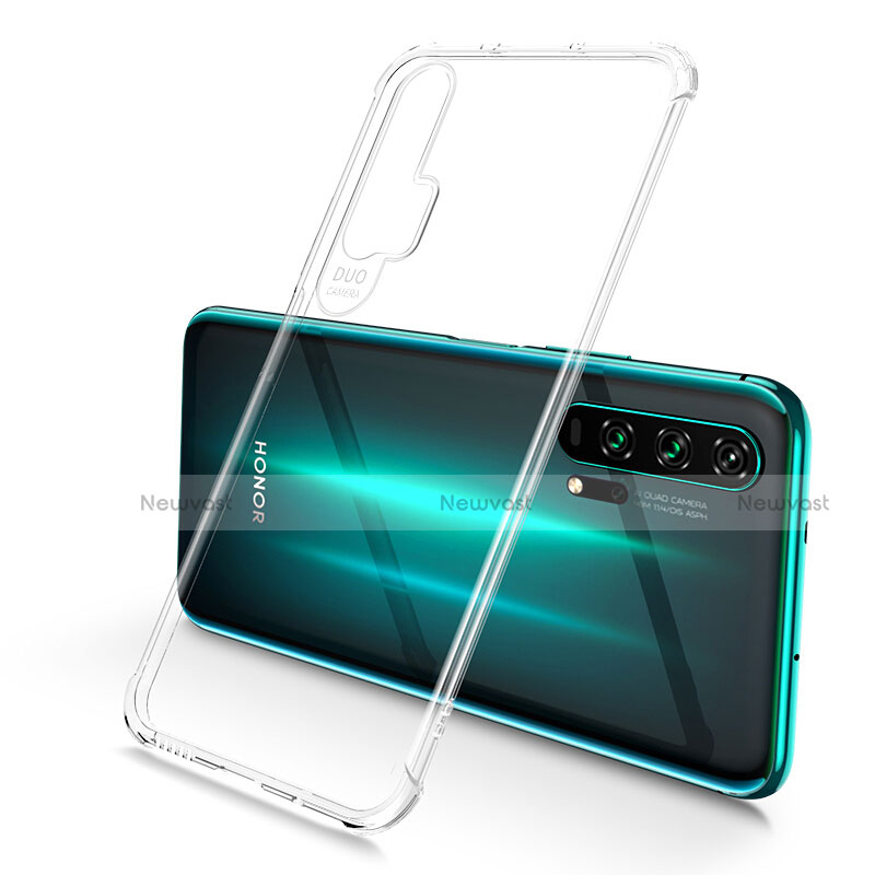 Ultra-thin Transparent TPU Soft Case Cover S01 for Huawei Honor 20 Pro