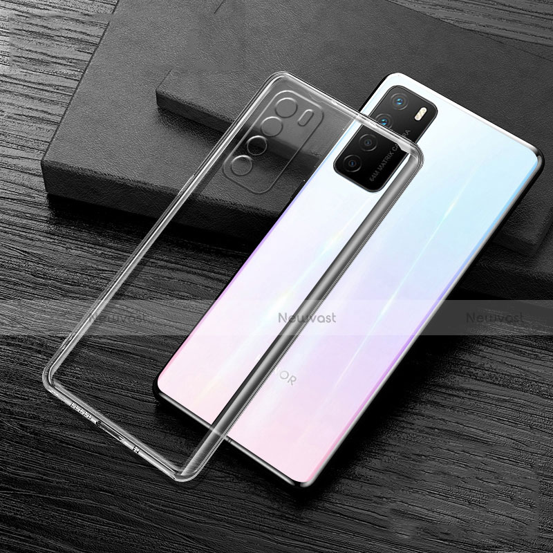 Ultra-thin Transparent TPU Soft Case Cover S01 for Huawei Honor Play4 5G Clear
