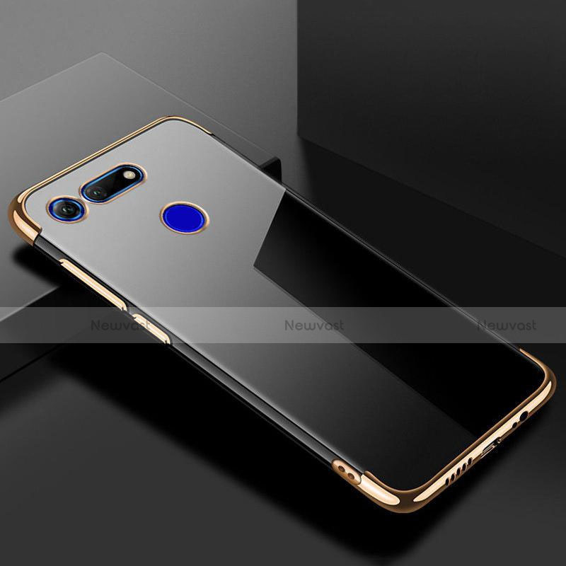 Ultra-thin Transparent TPU Soft Case Cover S01 for Huawei Honor V20 Gold
