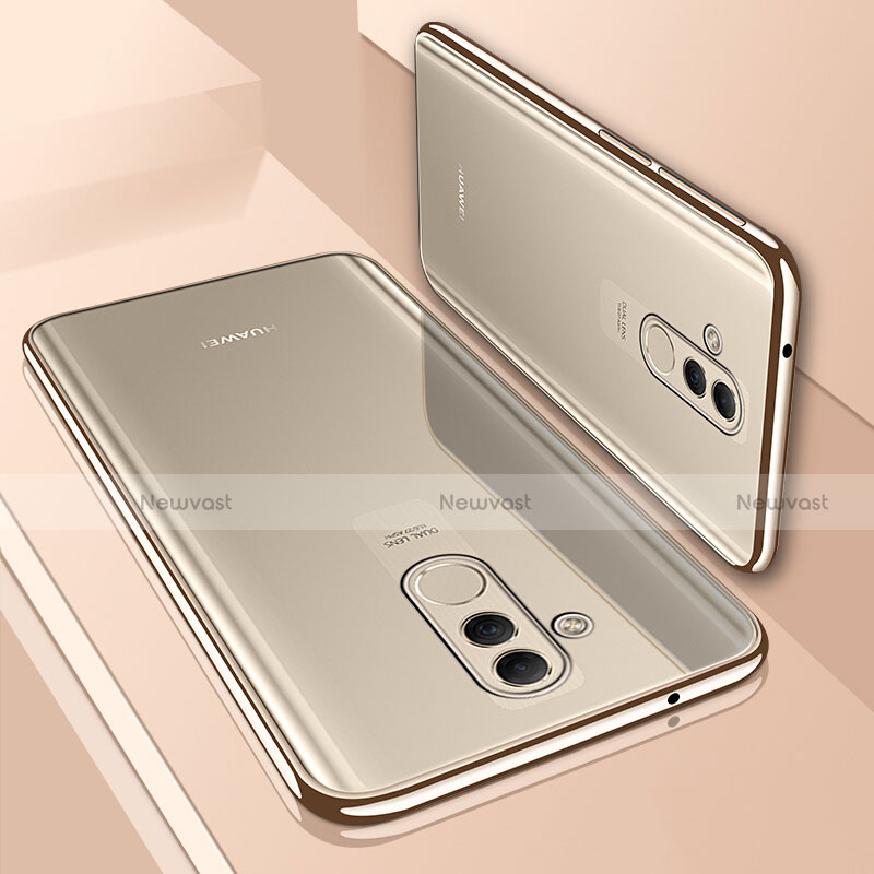 Ultra-thin Transparent TPU Soft Case Cover S01 for Huawei Mate 20 Lite