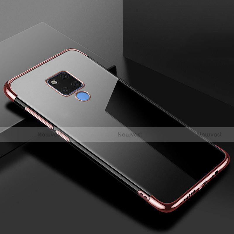 Ultra-thin Transparent TPU Soft Case Cover S01 for Huawei Mate 20 X 5G