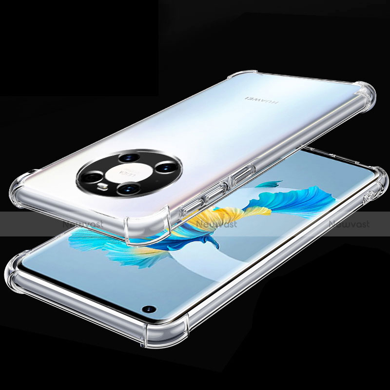 Ultra-thin Transparent TPU Soft Case Cover S01 for Huawei Mate 40