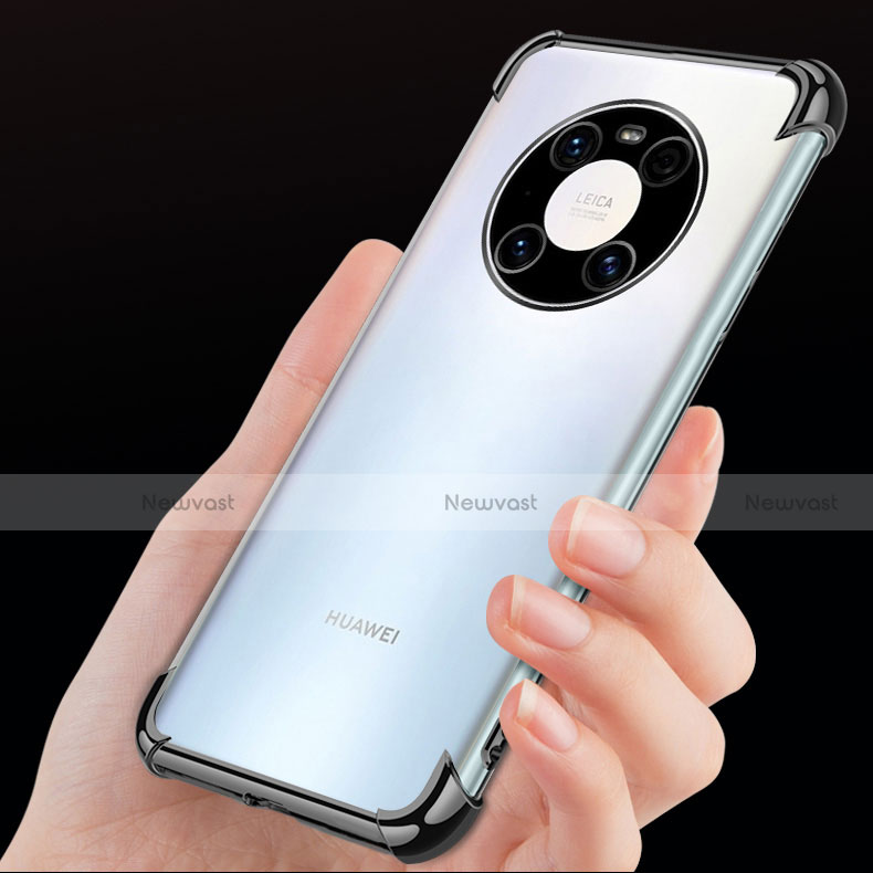 Ultra-thin Transparent TPU Soft Case Cover S01 for Huawei Mate 40E 4G