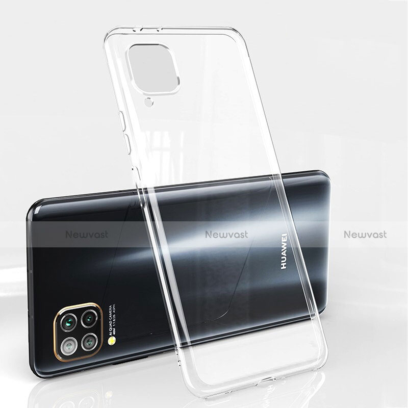 Ultra-thin Transparent TPU Soft Case Cover S01 for Huawei Nova 6 SE Clear