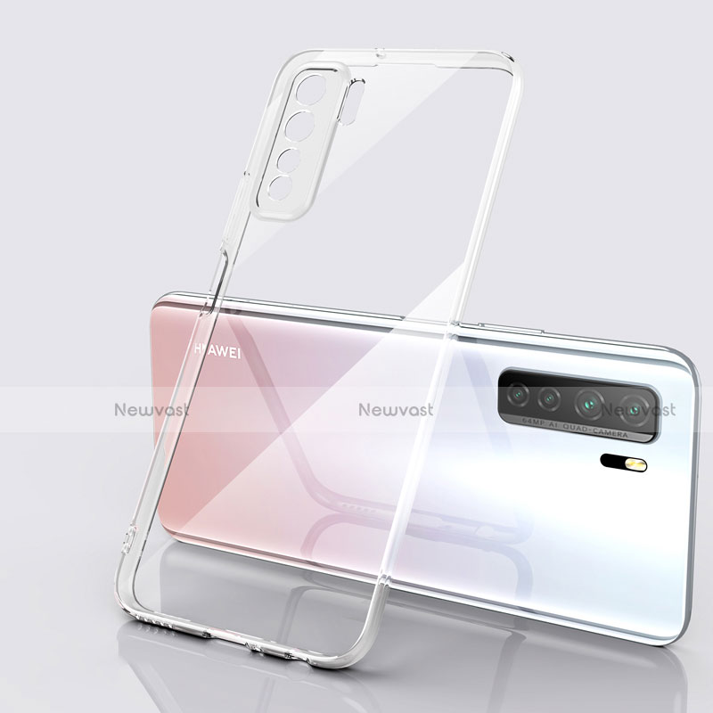 Ultra-thin Transparent TPU Soft Case Cover S01 for Huawei Nova 7 SE 5G