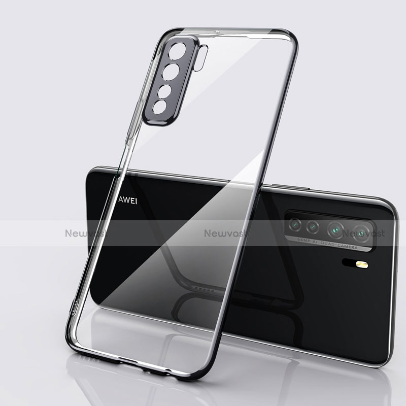 Ultra-thin Transparent TPU Soft Case Cover S01 for Huawei P40 Lite 5G