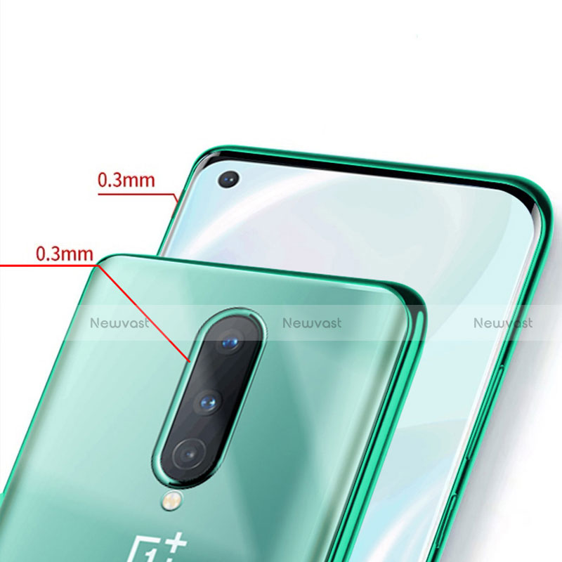 Ultra-thin Transparent TPU Soft Case Cover S01 for OnePlus 8