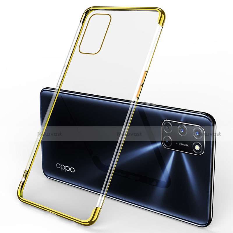Ultra-thin Transparent TPU Soft Case Cover S01 for Oppo A52