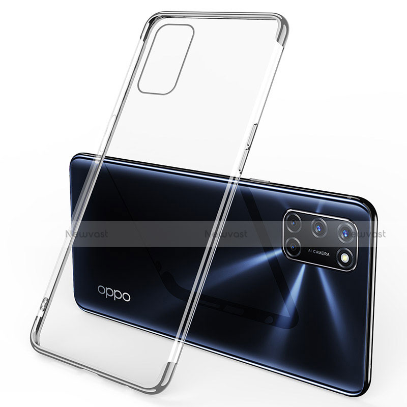 Ultra-thin Transparent TPU Soft Case Cover S01 for Oppo A52