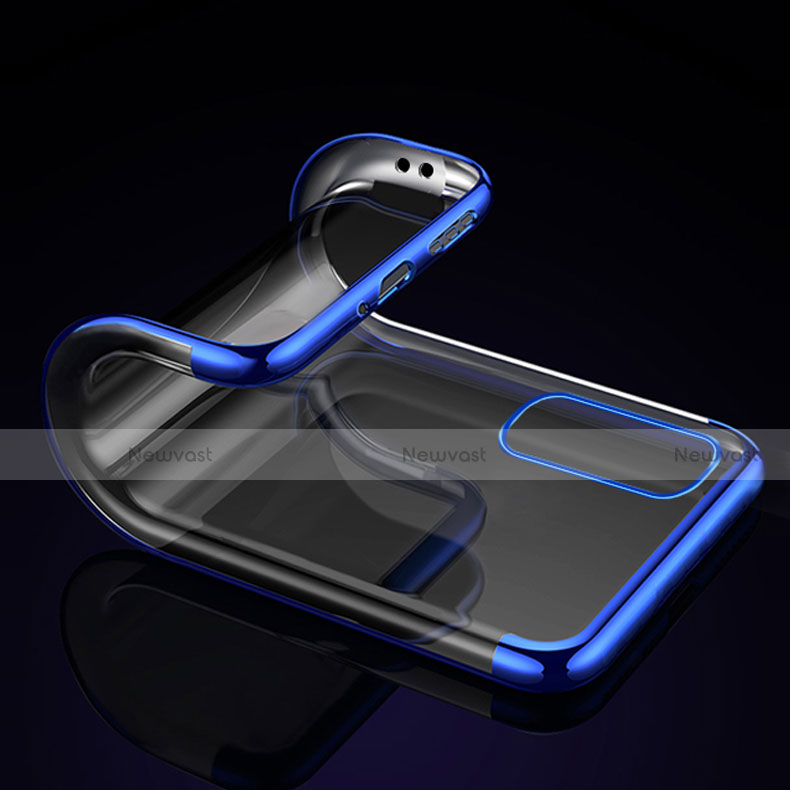 Ultra-thin Transparent TPU Soft Case Cover S01 for Oppo Find X2 Neo