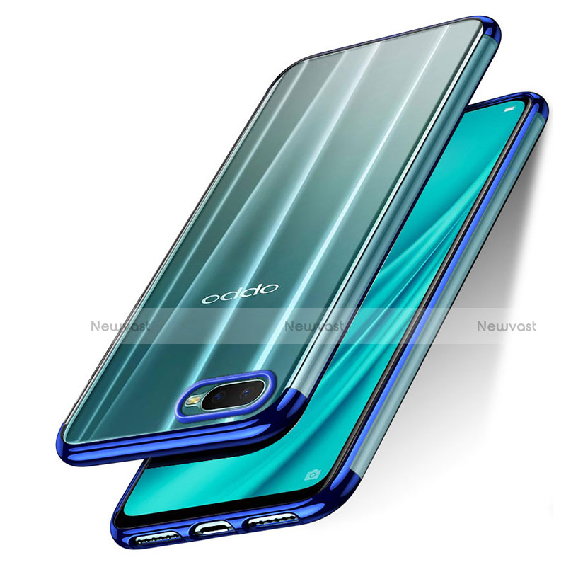 Ultra-thin Transparent TPU Soft Case Cover S01 for Oppo R15X