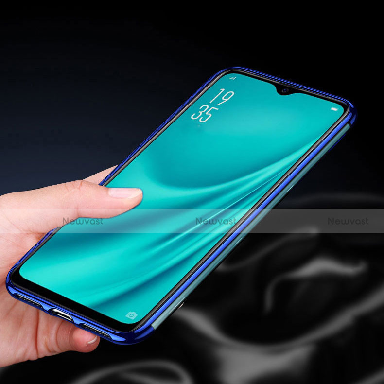 Ultra-thin Transparent TPU Soft Case Cover S01 for Oppo RX17 Neo