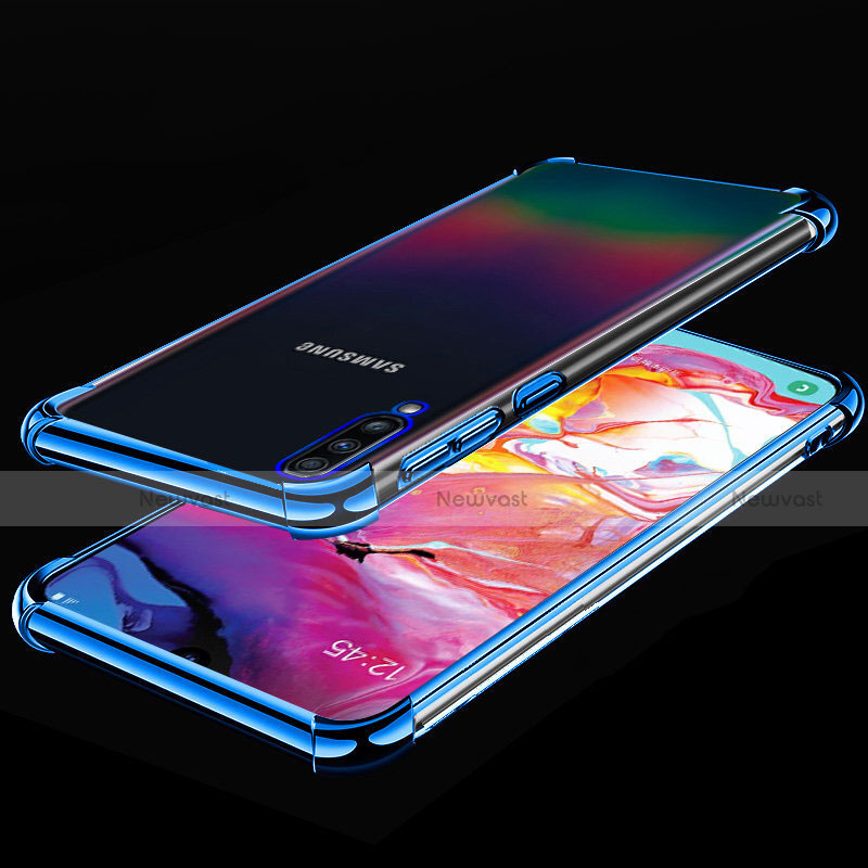 Ultra-thin Transparent TPU Soft Case Cover S01 for Samsung Galaxy A70