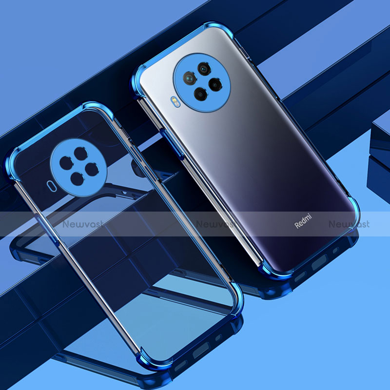 Ultra-thin Transparent TPU Soft Case Cover S01 for Xiaomi Mi 10i 5G