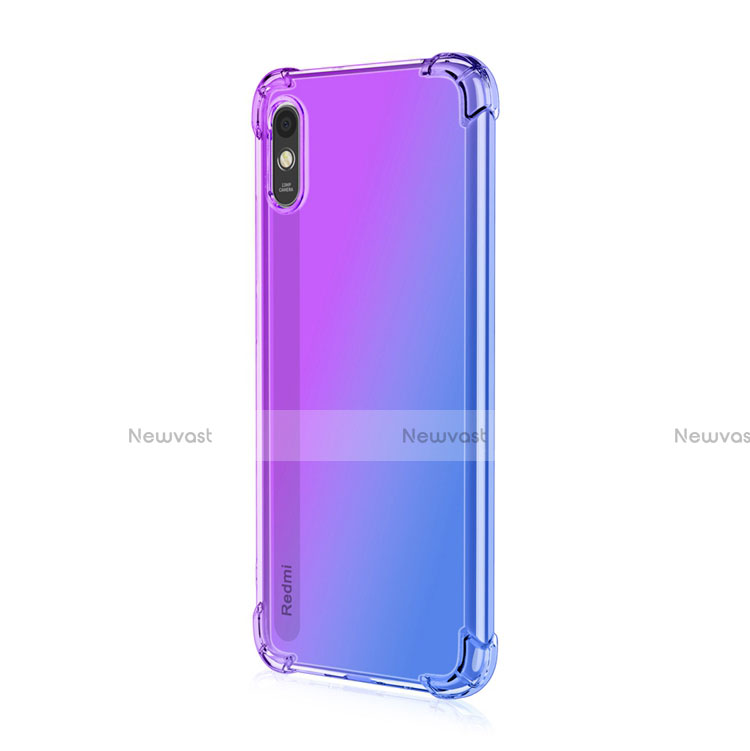 Ultra-thin Transparent TPU Soft Case Cover S01 for Xiaomi Redmi 9A