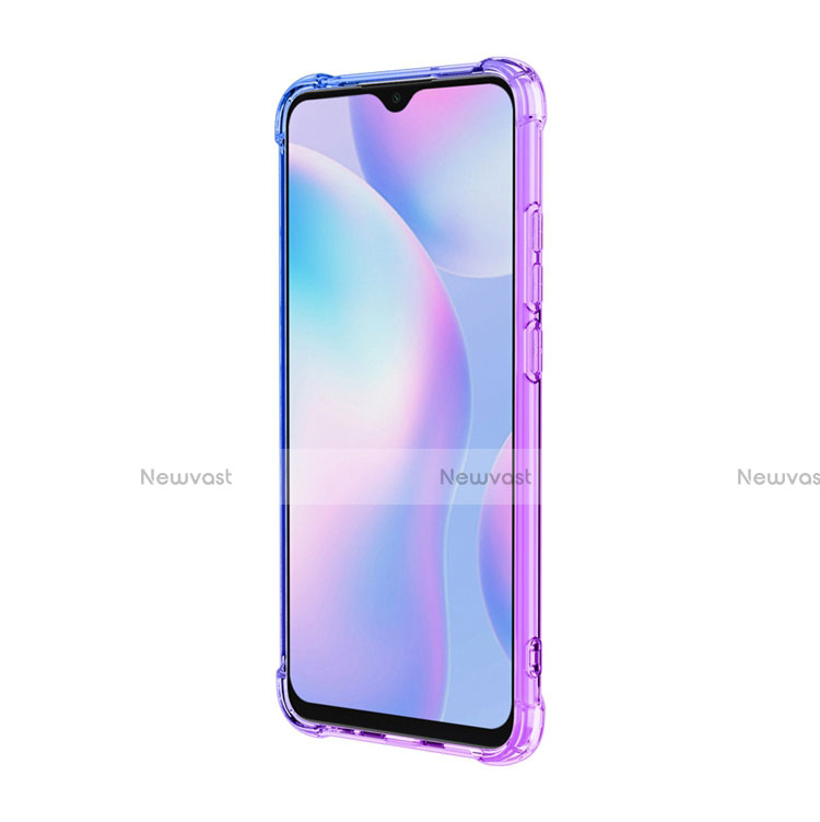 Ultra-thin Transparent TPU Soft Case Cover S01 for Xiaomi Redmi 9A