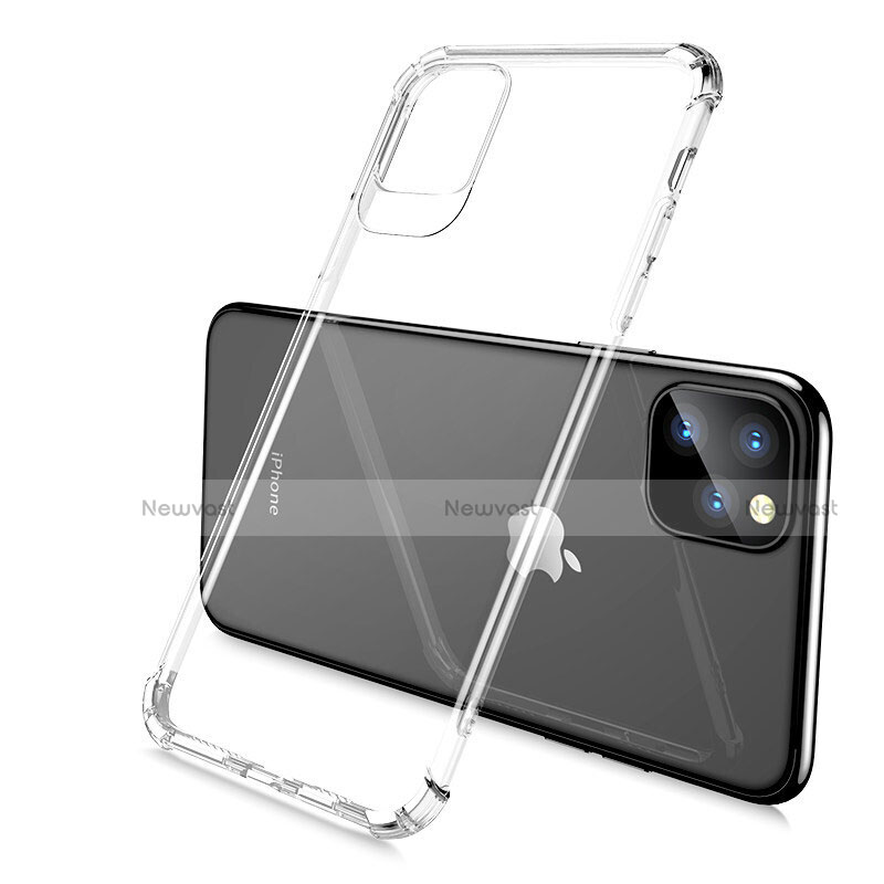 Ultra-thin Transparent TPU Soft Case Cover S02 for Apple iPhone 11 Pro