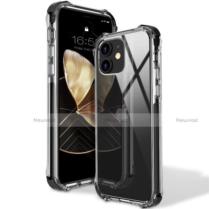 Ultra-thin Transparent TPU Soft Case Cover S02 for Apple iPhone 12 Mini