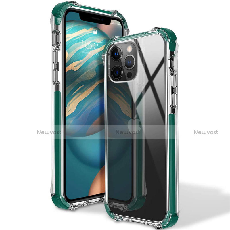 Ultra-thin Transparent TPU Soft Case Cover S02 for Apple iPhone 12 Pro Max