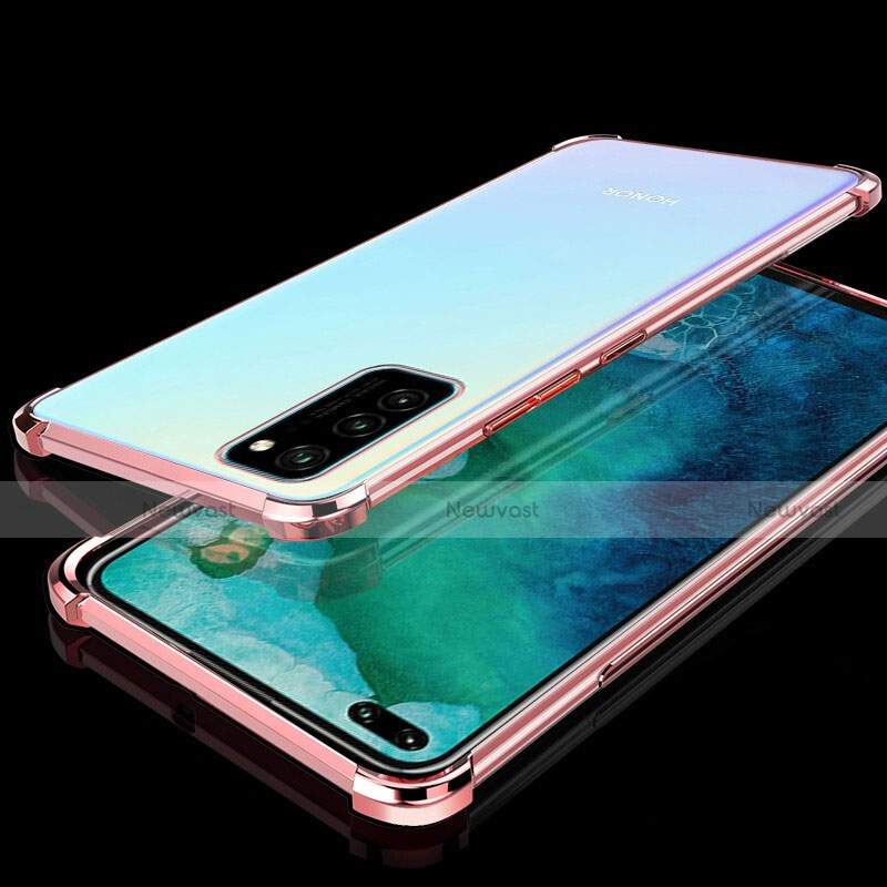 Ultra-thin Transparent TPU Soft Case Cover S02 for Huawei Honor V30 Pro 5G