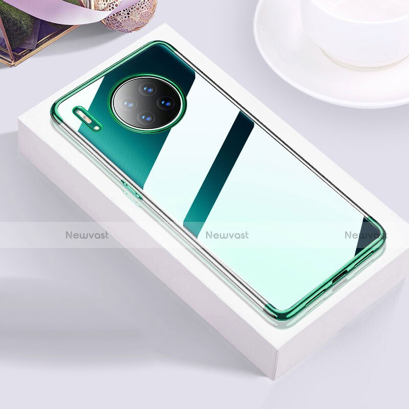 Ultra-thin Transparent TPU Soft Case Cover S02 for Huawei Mate 30E Pro 5G