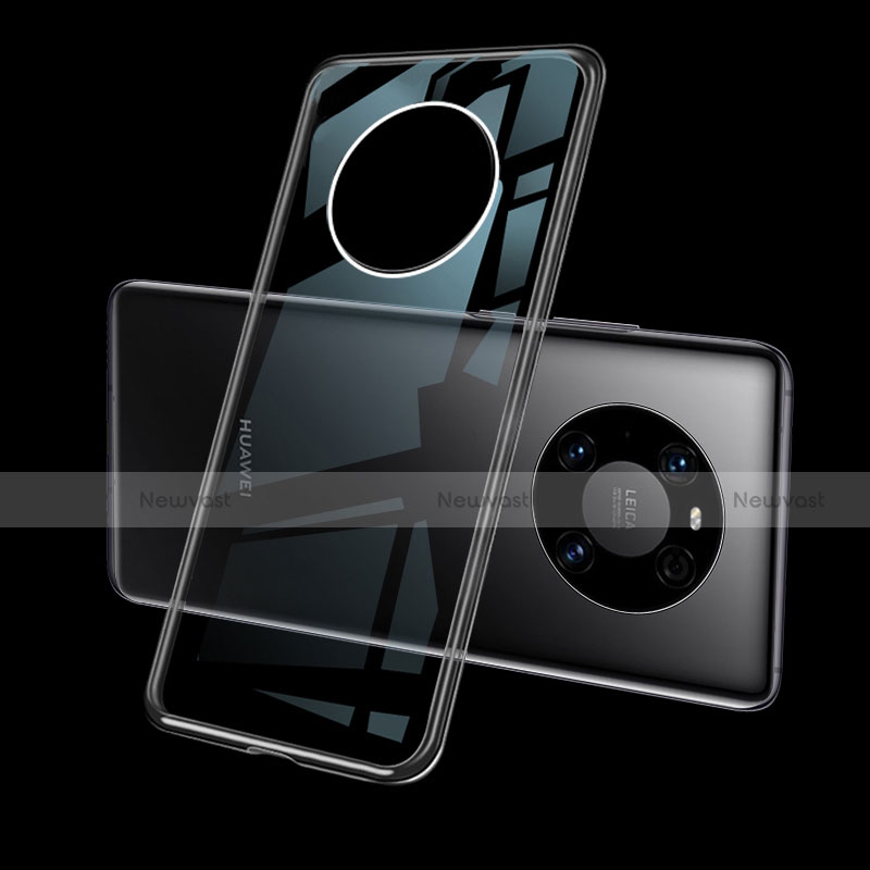 Ultra-thin Transparent TPU Soft Case Cover S02 for Huawei Mate 40E 4G