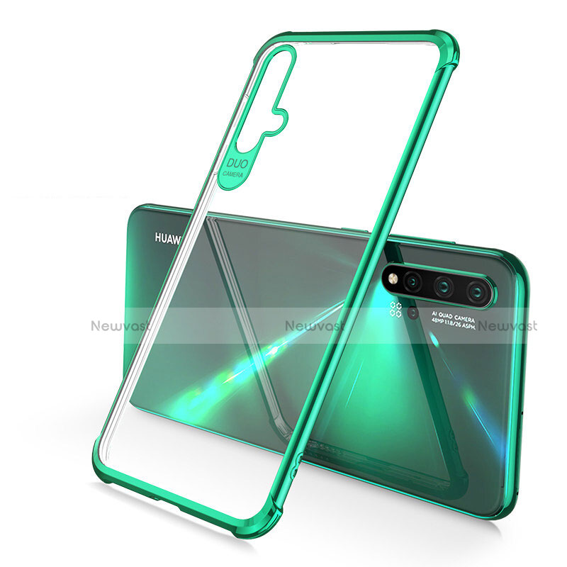 Ultra-thin Transparent TPU Soft Case Cover S02 for Huawei Nova 5 Pro