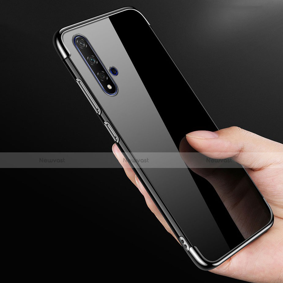 Ultra-thin Transparent TPU Soft Case Cover S02 for Huawei Nova 5T