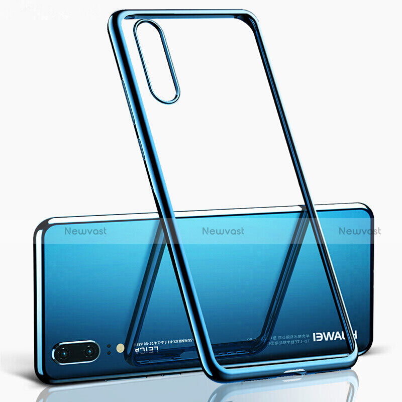 Ultra-thin Transparent TPU Soft Case Cover S02 for Huawei P20