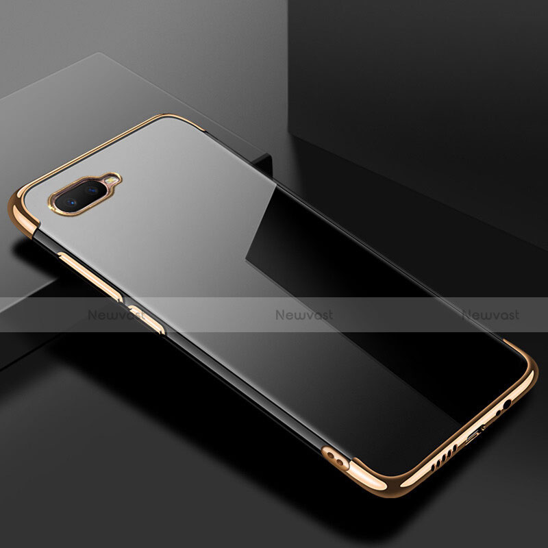 Ultra-thin Transparent TPU Soft Case Cover S02 for Oppo K1 Gold
