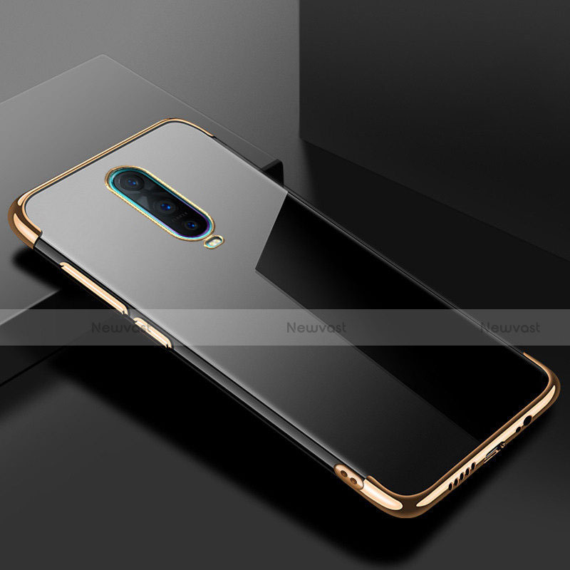 Ultra-thin Transparent TPU Soft Case Cover S02 for Oppo R17 Pro