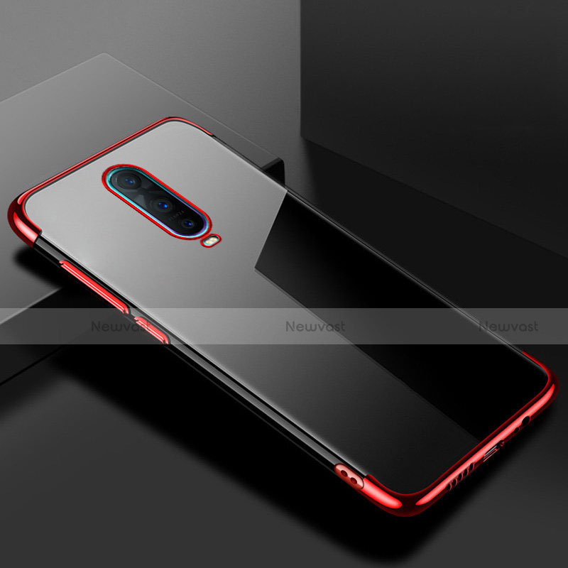 Ultra-thin Transparent TPU Soft Case Cover S02 for Oppo RX17 Pro