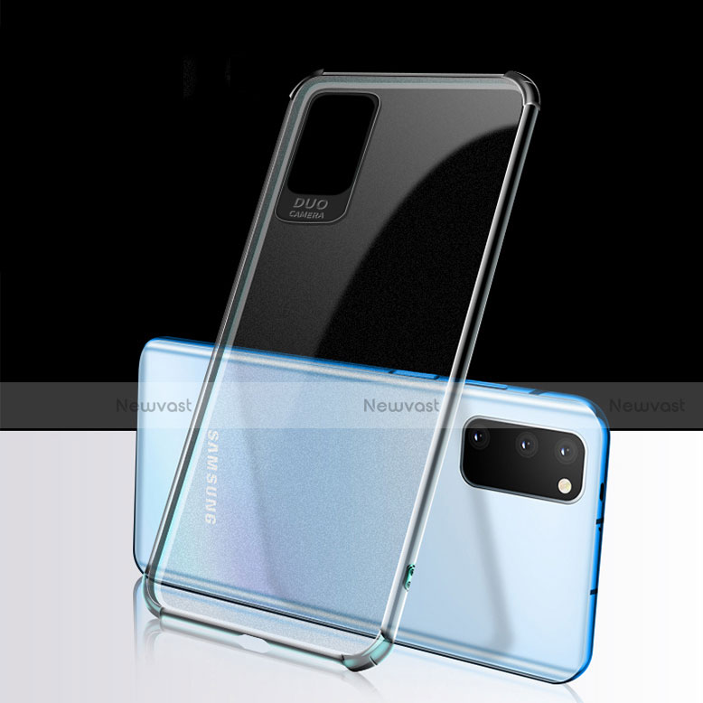 Ultra-thin Transparent TPU Soft Case Cover S02 for Samsung Galaxy S20 5G Clear