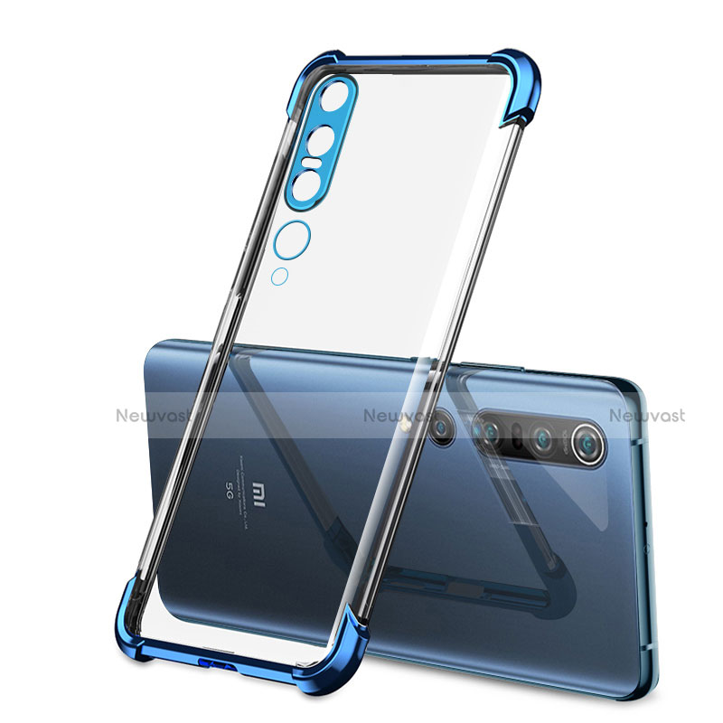 Ultra-thin Transparent TPU Soft Case Cover S02 for Xiaomi Mi 10 Pro