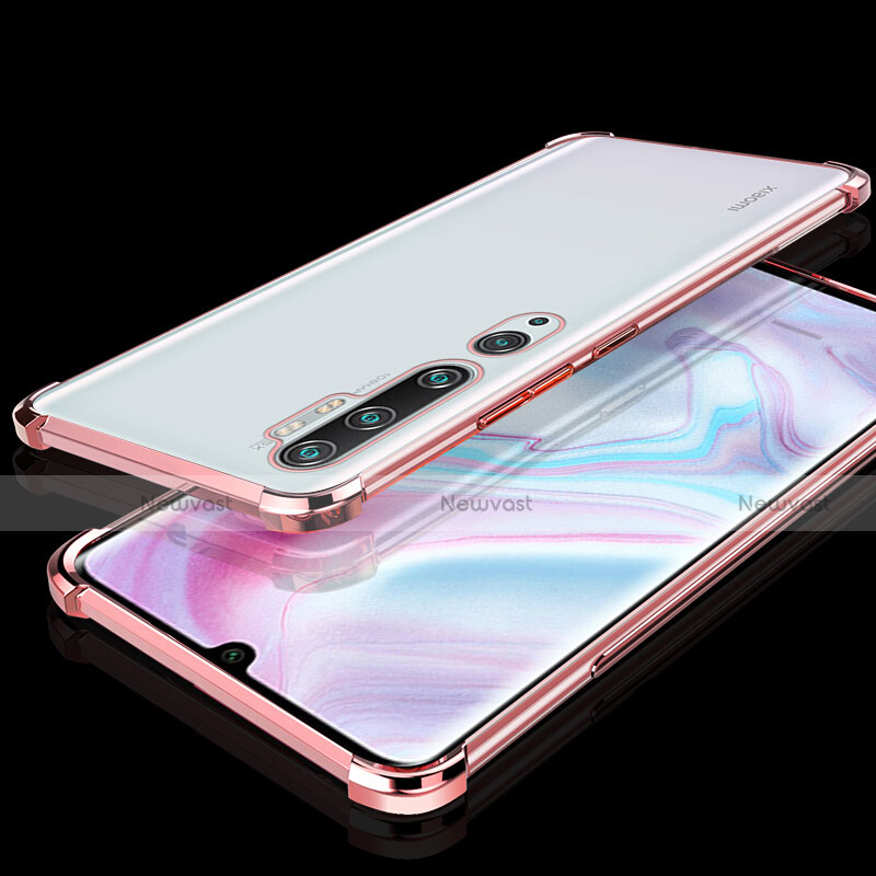 Ultra-thin Transparent TPU Soft Case Cover S02 for Xiaomi Mi Note 10