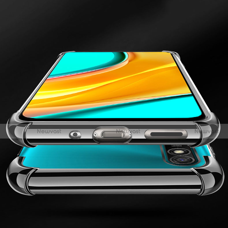 Ultra-thin Transparent TPU Soft Case Cover S02 for Xiaomi Redmi 9i