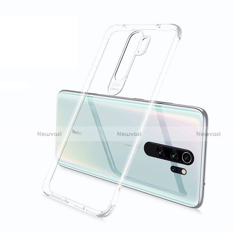 Ultra-thin Transparent TPU Soft Case Cover S02 for Xiaomi Redmi Note 8 Pro Clear