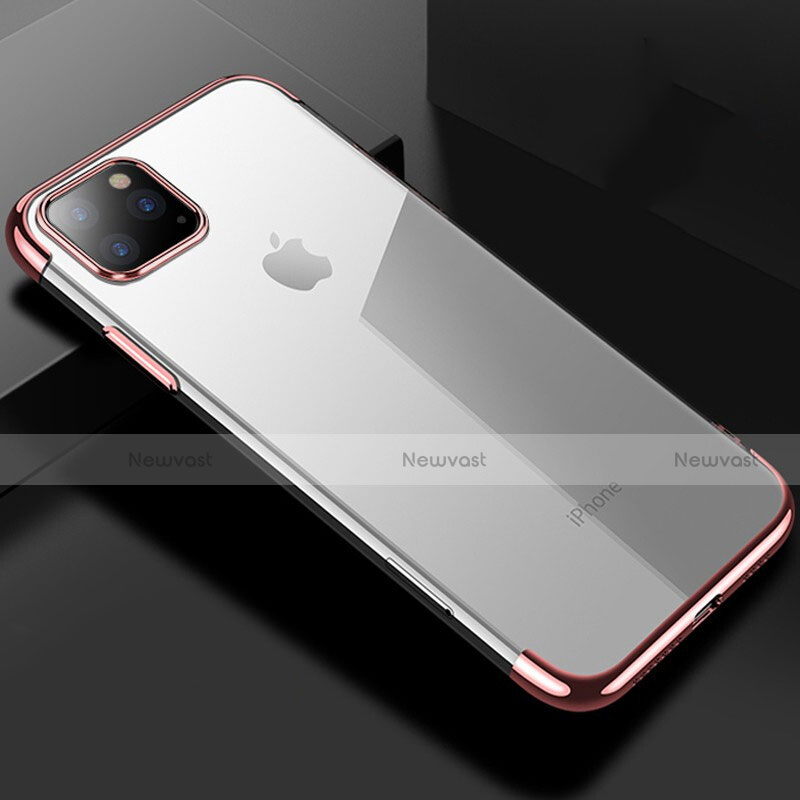 Ultra-thin Transparent TPU Soft Case Cover S03 for Apple iPhone 11 Pro