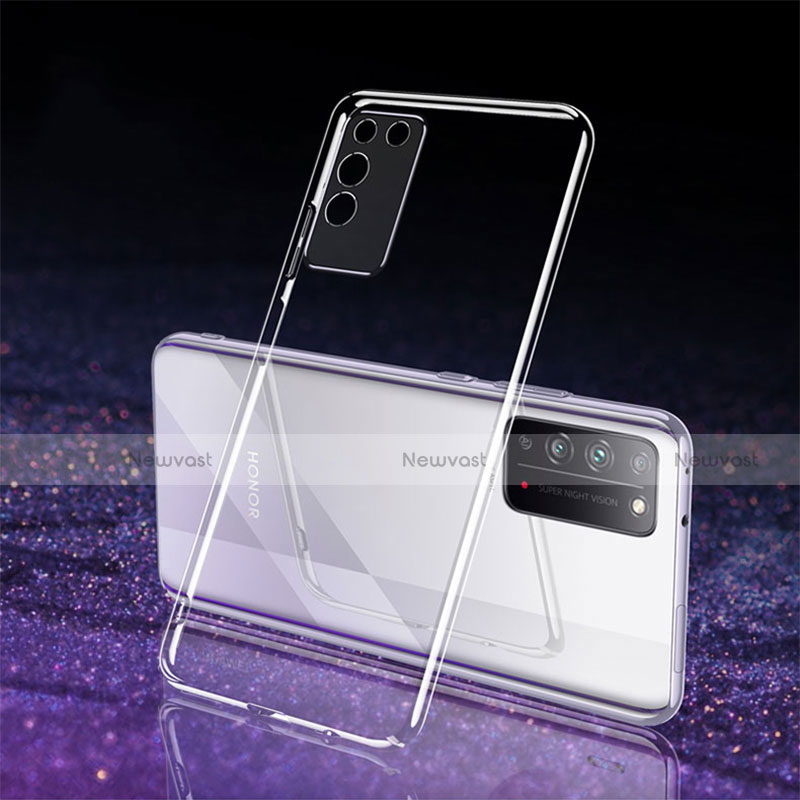 Ultra-thin Transparent TPU Soft Case Cover S03 for Huawei Honor X10 5G Clear