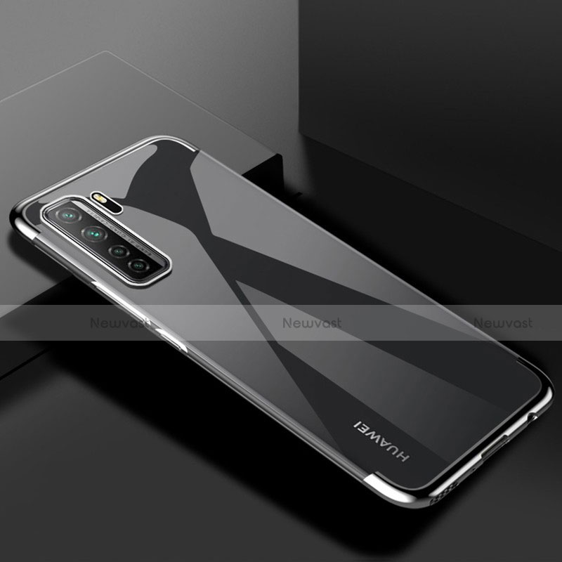 Ultra-thin Transparent TPU Soft Case Cover S03 for Huawei Nova 7 SE 5G