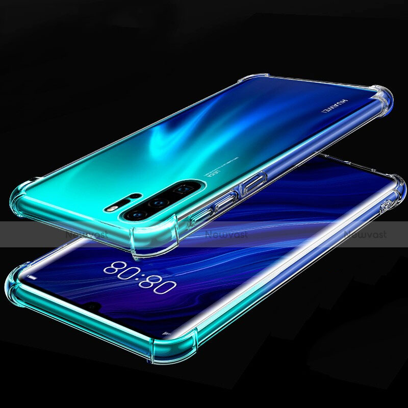 Ultra-thin Transparent TPU Soft Case Cover S03 for Huawei P30 Pro Clear