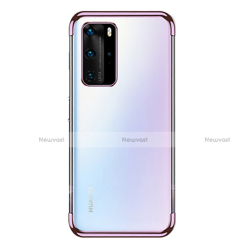 Ultra-thin Transparent TPU Soft Case Cover S03 for Huawei P40 Pro